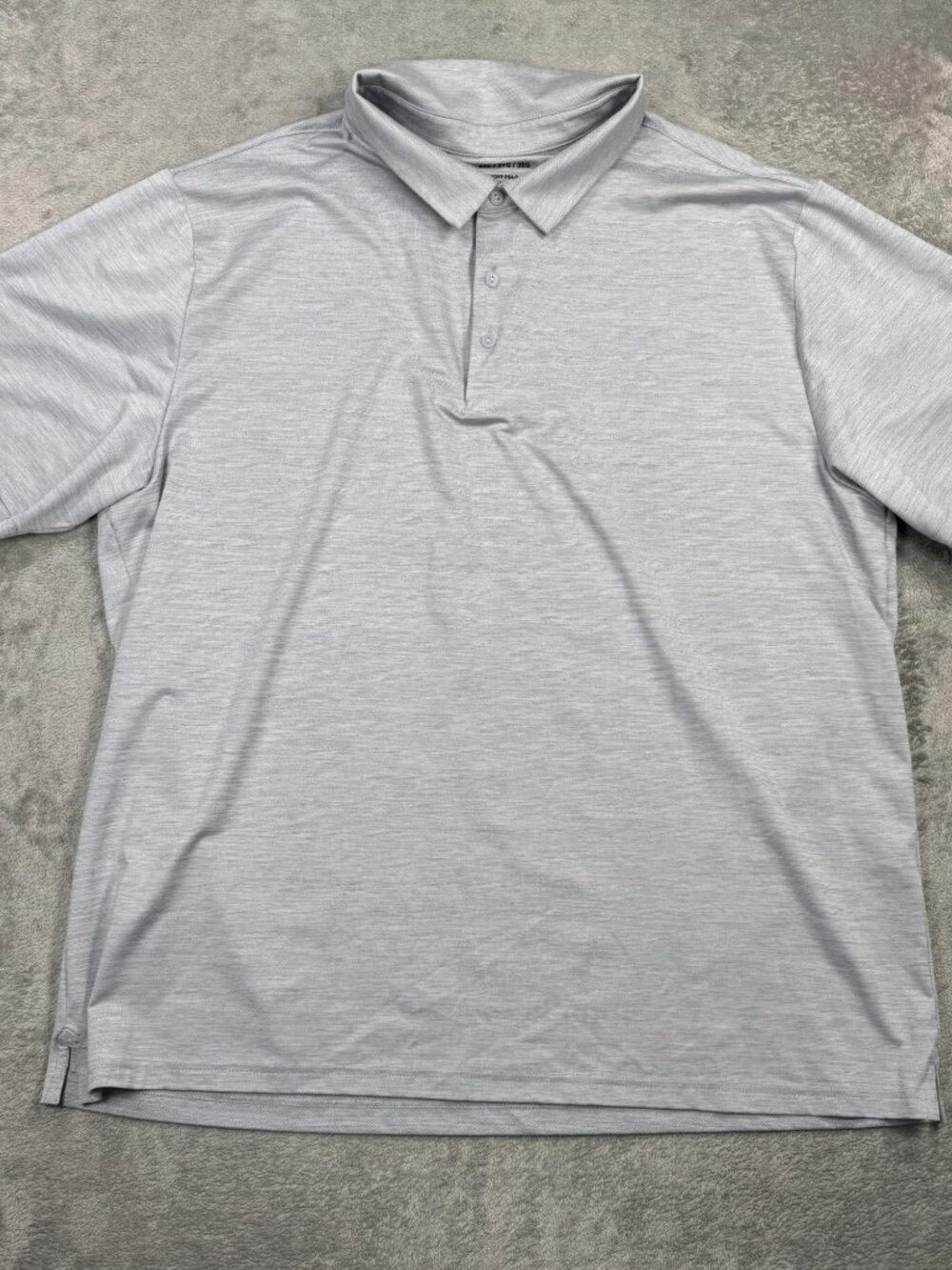 Under Armour The Playoff Polo Mens 3XL Gray Golf Performance Top Stretch Tennis